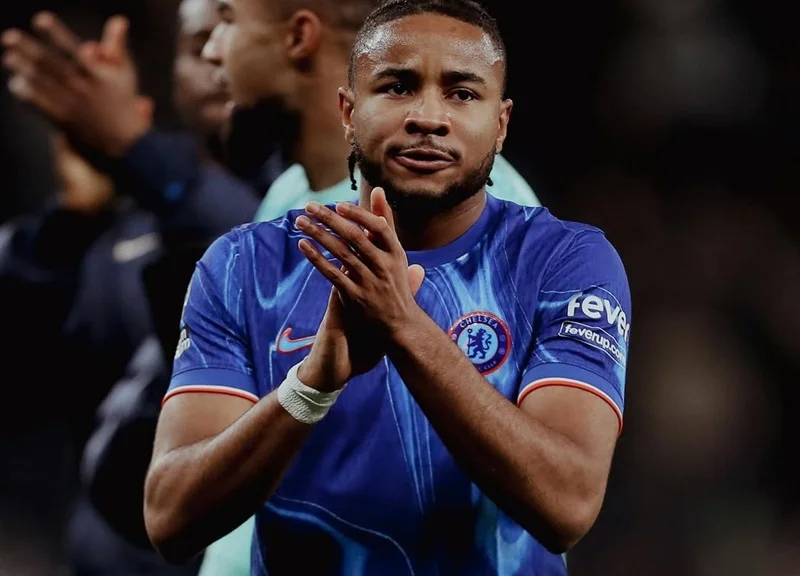 Christopher Nkunku bersama Chelsea Christopher Nkunku bersama Chelsea