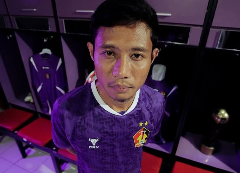 Evan Dimas bersama Persik Kediri