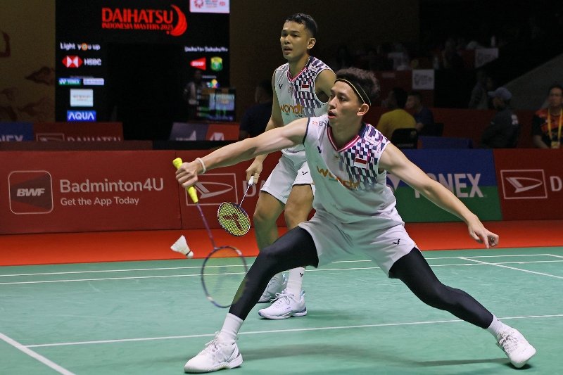 Fajar-Rian di Indonesia Masters 2025