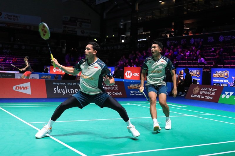 Fajar-Rian, ganda putra badminton Indonesia