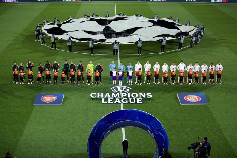 Girona vs Arsenal di Liga Champions