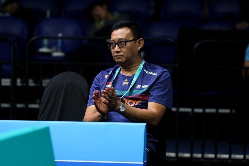 Imam Tohari, pelatih tunggal putri utama badminton Indonesia
