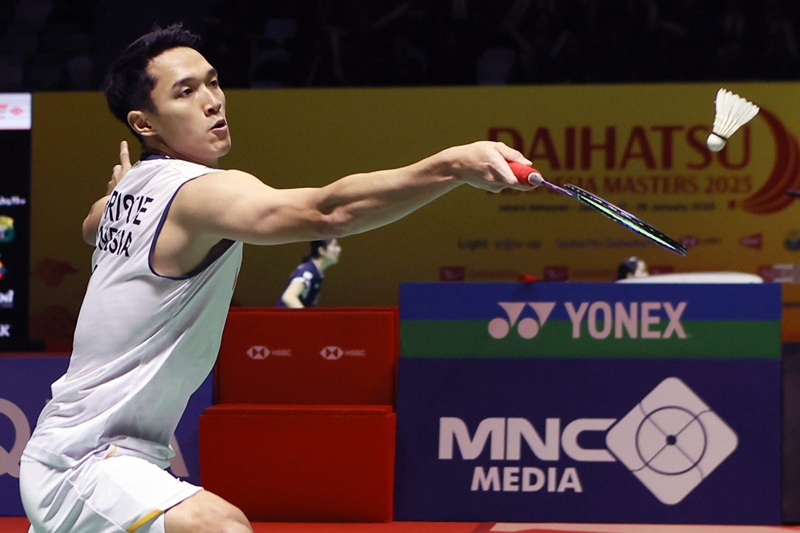 Jonatan Christie di Indonesia Masters 2025