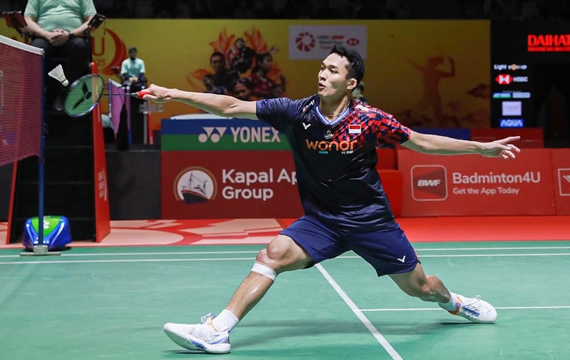 Jonatan Christie di Indonesia Masters 2025