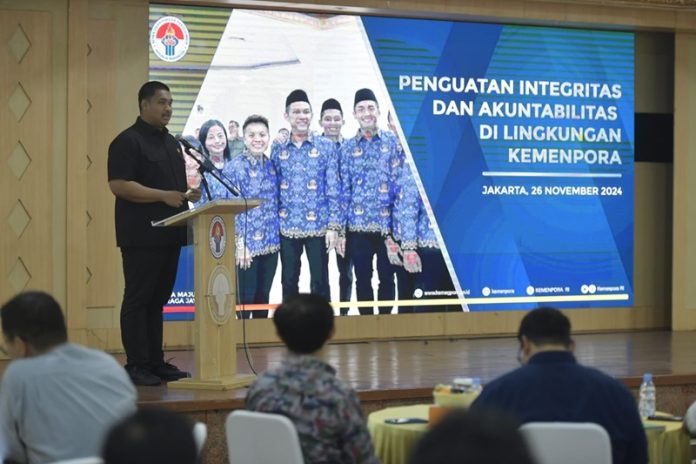 Kemenpora RI Catat Peningkatan Signifikan dalam Survei Penilaian Integritas 2024 Dari KPK