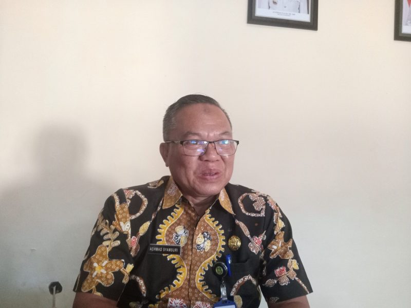 Kepala Bidang P2P Dinkes P2KB Kabupaten Sumenep, Ahmad Syamsuri