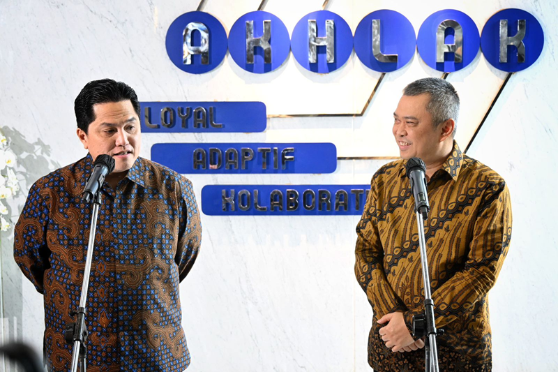 Menteri BUMN dan Menhub
