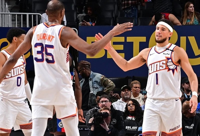 Phoenix Suns menang atas Detroit Pistons di lanjutan NBA
