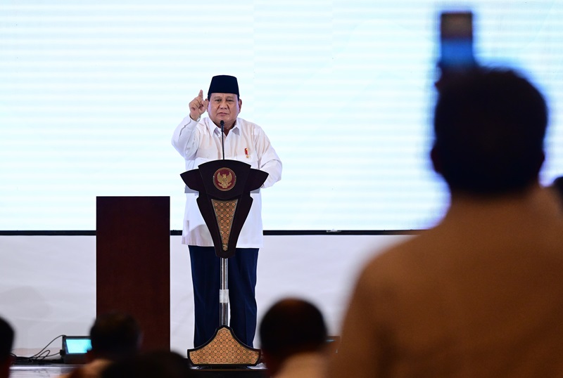 Prabowo Subianto di Munas Kadin Indonesia