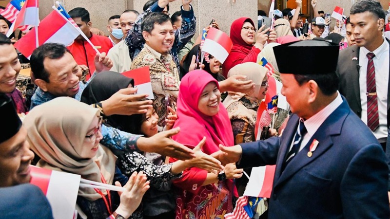 Presiden Prabowo di Malaysia