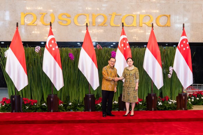 Puan Maharani Terima Kunjungan Ketua Parlemen Singapura