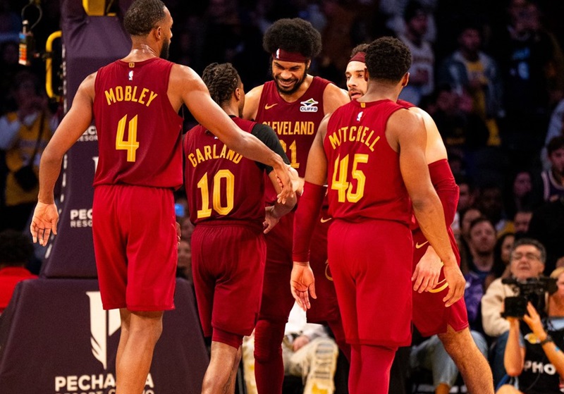Skuad Cleveland Cavaliers lawan LA Lakers di lanjutan NBA