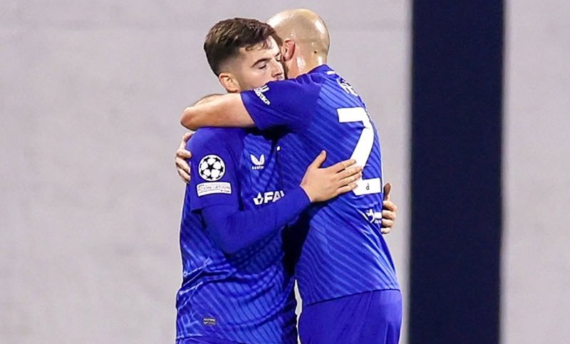 Skuad Dinamo Zagreb di laga pamungkas fase grup Liga Champions kontra AC Milan Skuad Dinamo Zagreb di laga pamungkas fase grup Liga Champions kontra AC Milan