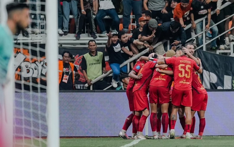 Skuad Persija Jakarta saat berlaga