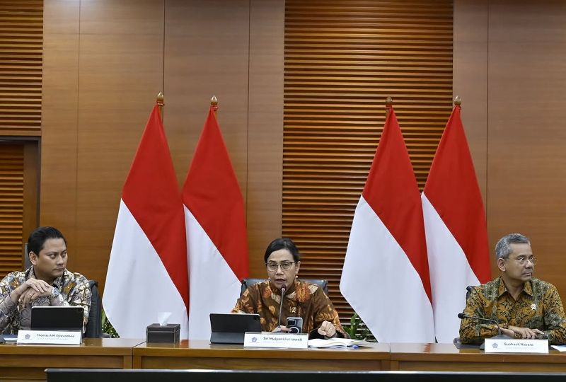 Sri Mulyani di Kemenkeu