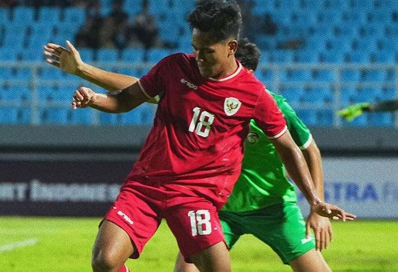 Timnas U-20 Indonesia vs Suriah di Mandiri U-20 Challange Series 2025