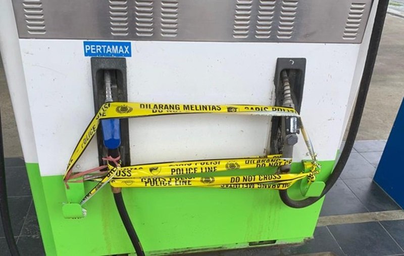 SPBU di Pangkep