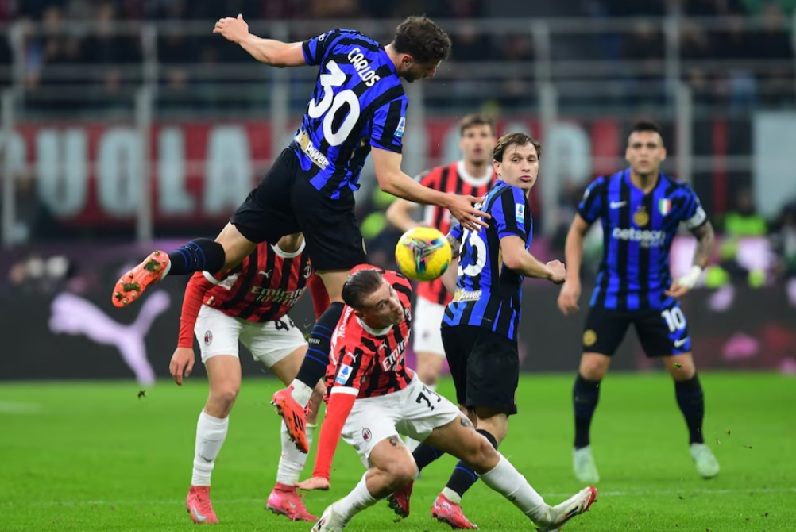 AC Milan vs Inter Milan di Liga Italia