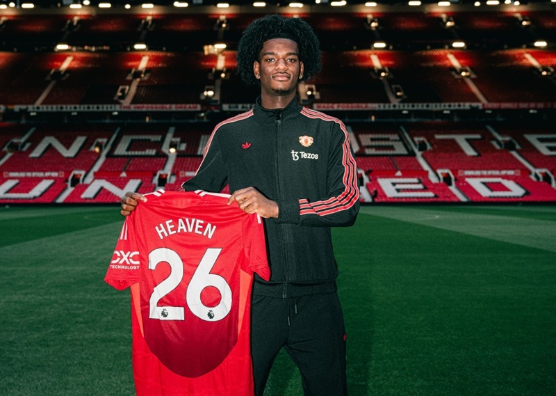Ayden Heaven gabung Manchester United