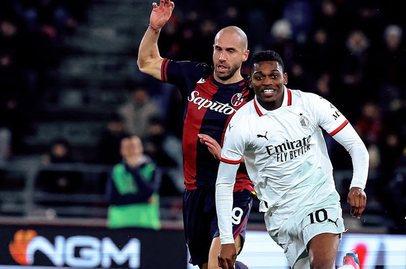 Bologna vs AC Milan di Liga Italia