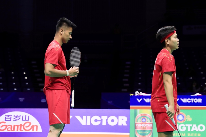 Dejan-Fadia di Kejuaraan Badminton Beregu Campuran Asia 2025