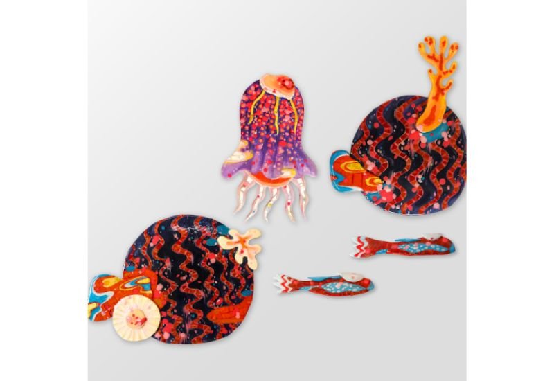Karya kedua berjudul Beyond the Ocean Waste
