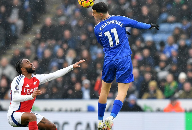 Leicester vs Arsenal di Liga Inggris