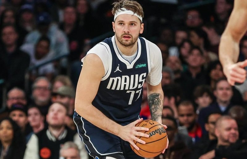 Luka Doncic bersama Dallas Mavericks