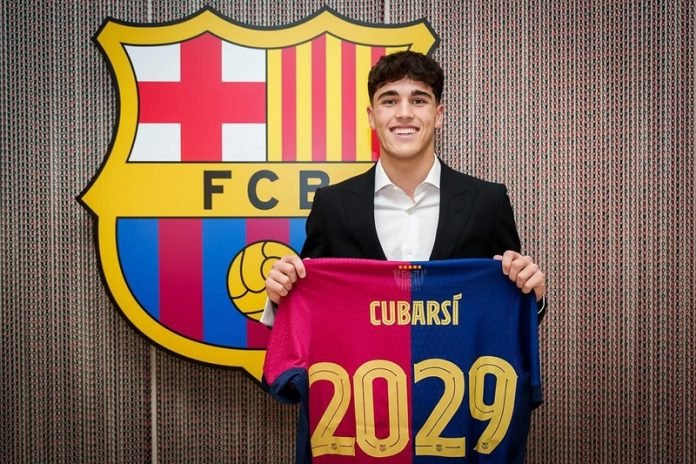 Pau Cubarsi kontrak baru bersama Barcelona