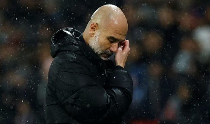 Pep Guardiola, pelatih Manchester City