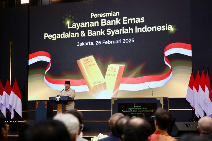 Prabowo Luncurkan Bank Emas_1