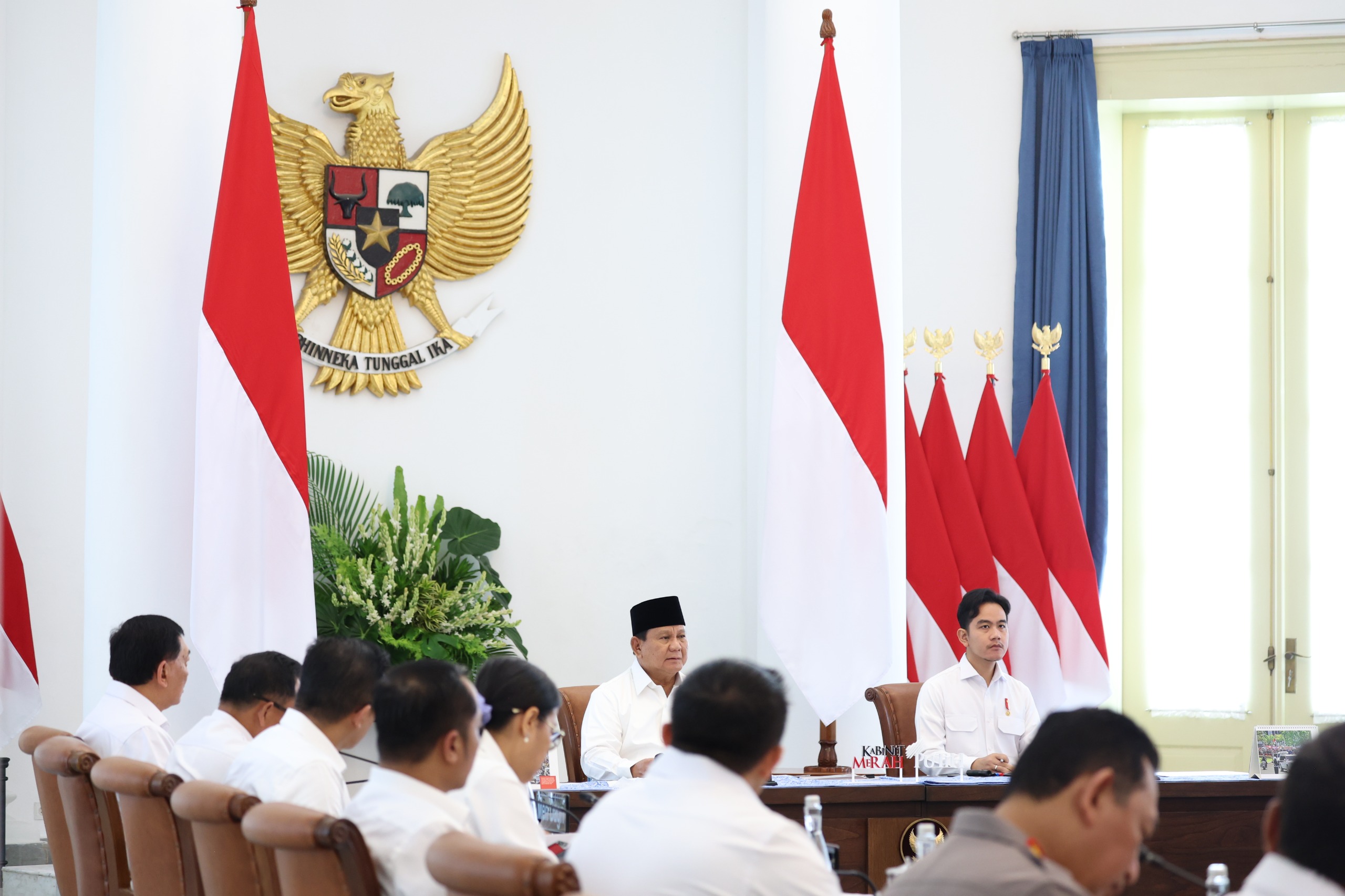 Prabowo Pimpin Rapat Dewan Pertanahan Nasional