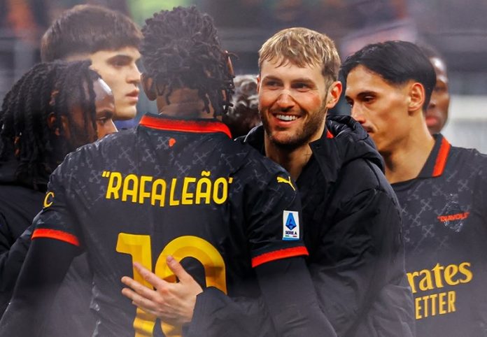 Skuad AC Milan di Liga Italia lawan Verona