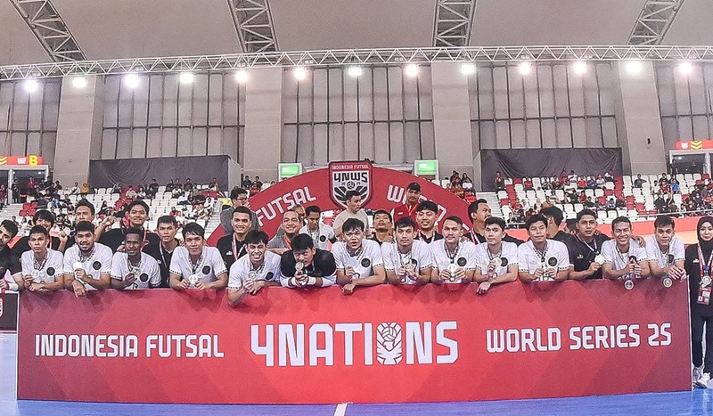 Timnas Futsal Indonesia Runner-up 4NWS