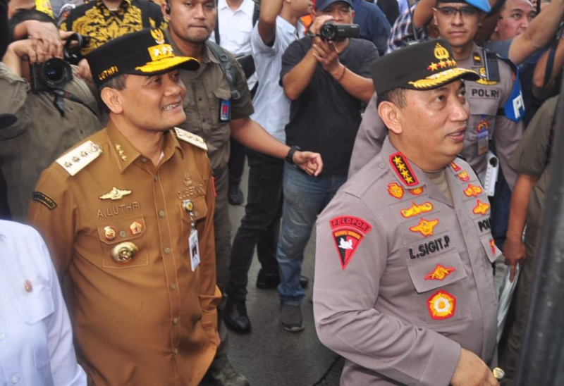 Ahmad Luthfi dan Listyo Sigit