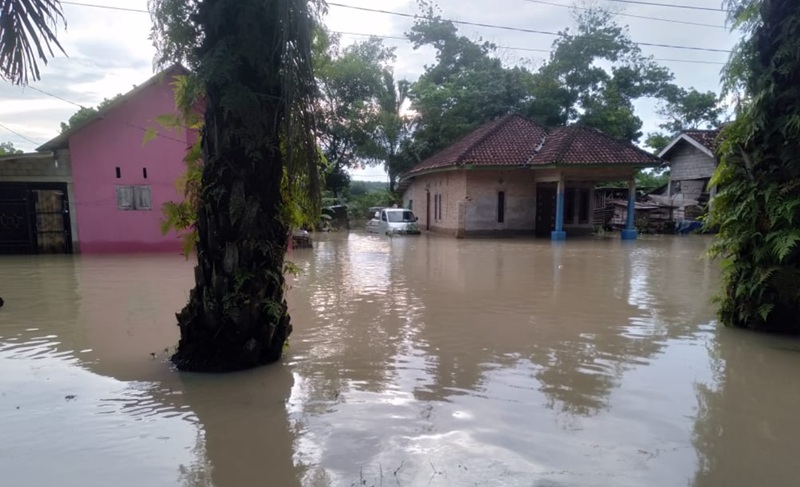 Banjir di Tulang Bawang