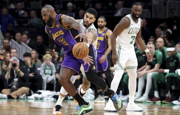 Boston Celtics vs LA Lakers di lanjutan NBA