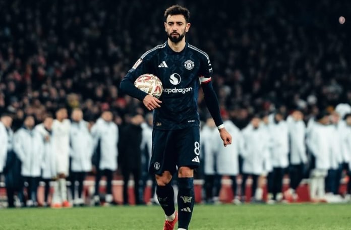 Bruno Fernandes, kapten Manchester United