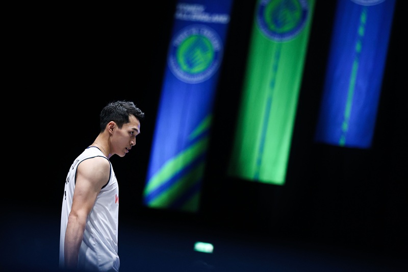 Jonatan Christie di All England Open 2025