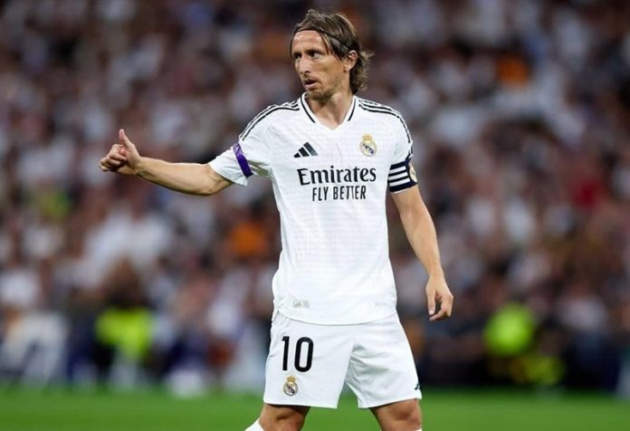 Luka Modric bersama Real Madrid