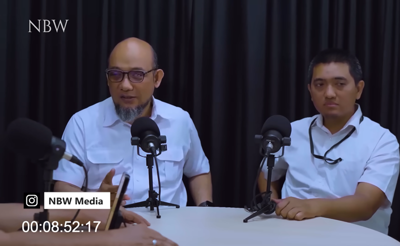 Novel Baswedan dan Yudi Purnomo Harahap di Podcast NBW Media