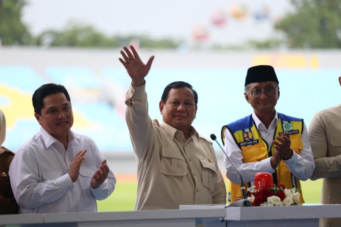 Prabowo Resmikan Stadion_2 Prabowo Resmikan Stadion_2