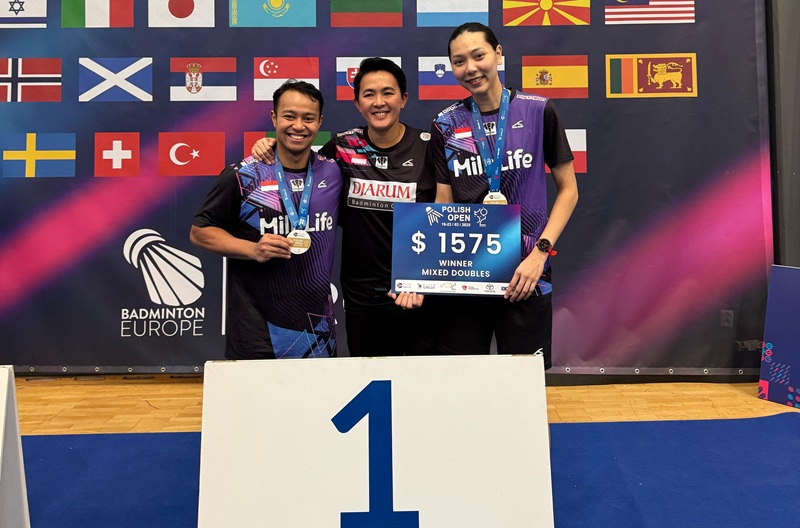 Rehan-Gloria Juara Polish Open 2025