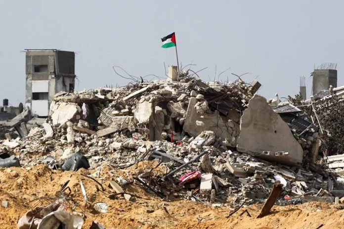 Reruntuhan di Palestina
