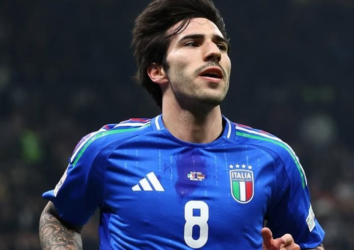 Sandro Tonali, pemain andalan Timnas Italia
