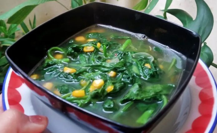 Sayur Bening Bayam