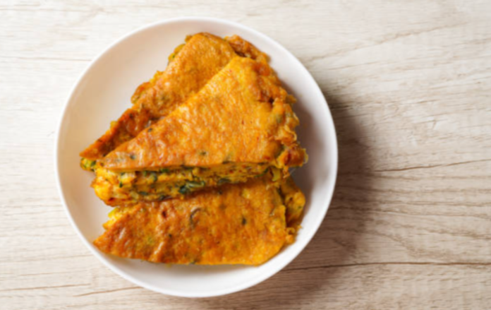 Telur dadar padang