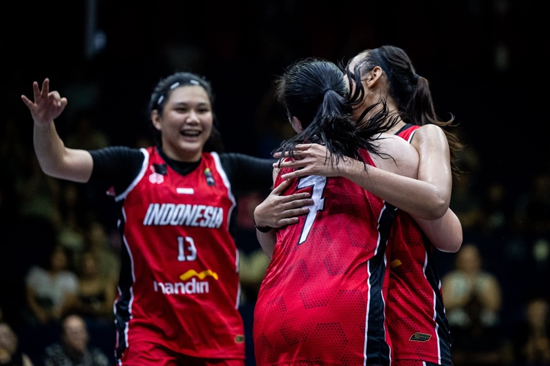 Timnas Basker 3x3 Putri Indonesia
