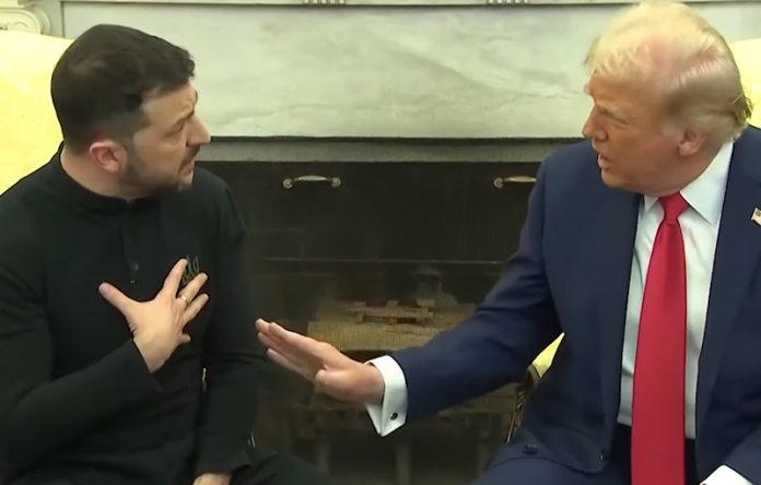 Volodymyr Zelenskyy dan Donald Trump