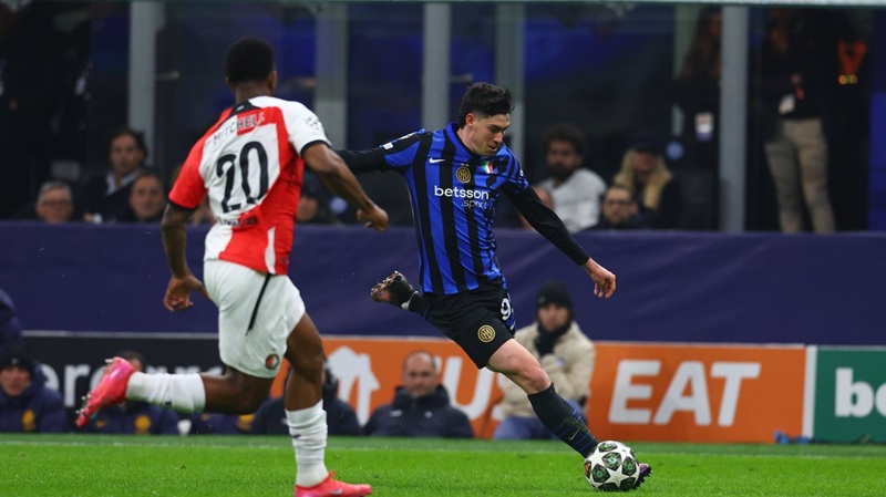 Inter Milan vs Feyenoord di Liga Champions